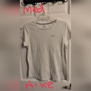 Nike Women's Short Sleeve White Tee